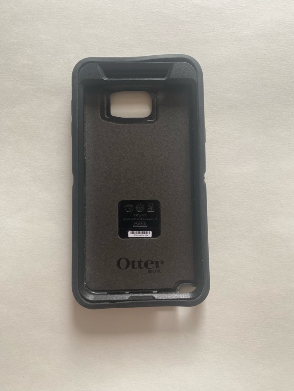 🔥3/25🔥OtterBox Rugged Black Phone Case with Inner Liner - Samsung Galaxy Note 5
